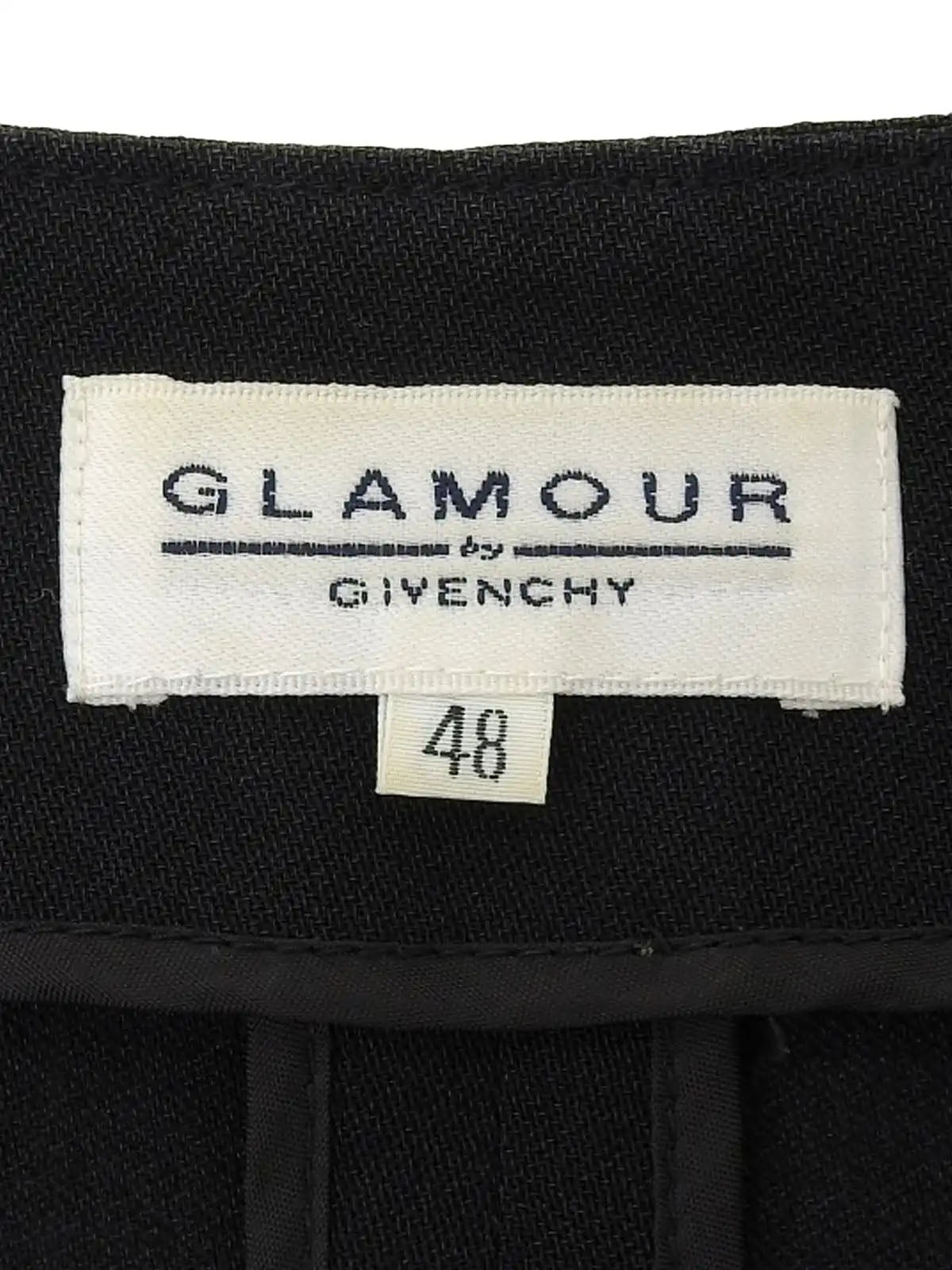 ロゴボタンジャケット ブラック