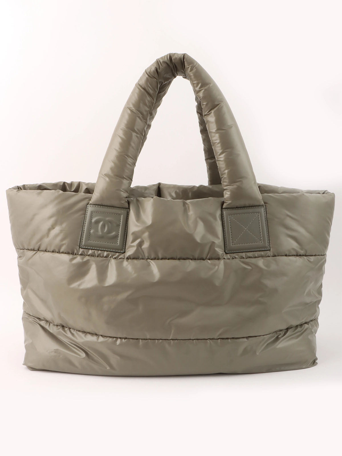 Coco Cocoon nylon bag, khaki, made around 2009