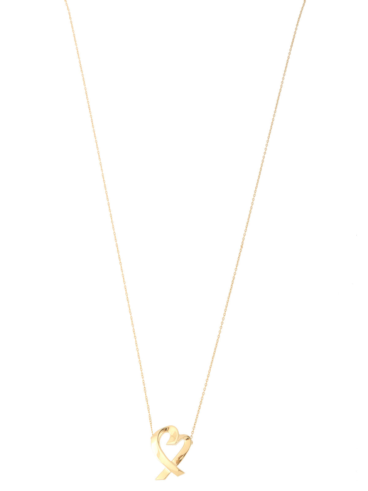 18K Gold Loving Heart Necklace