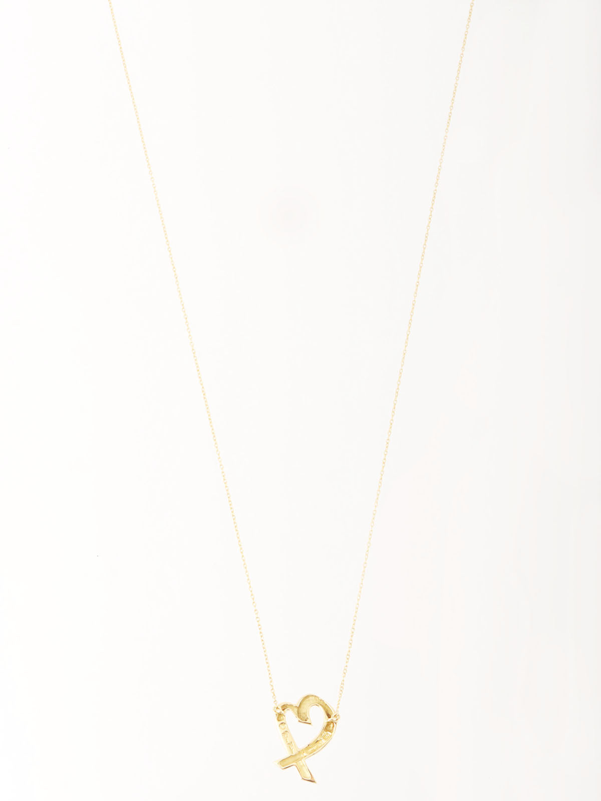 18K Gold Loving Heart Necklace