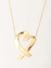 18K Gold Loving Heart Necklace