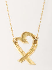 18K Gold Loving Heart Necklace