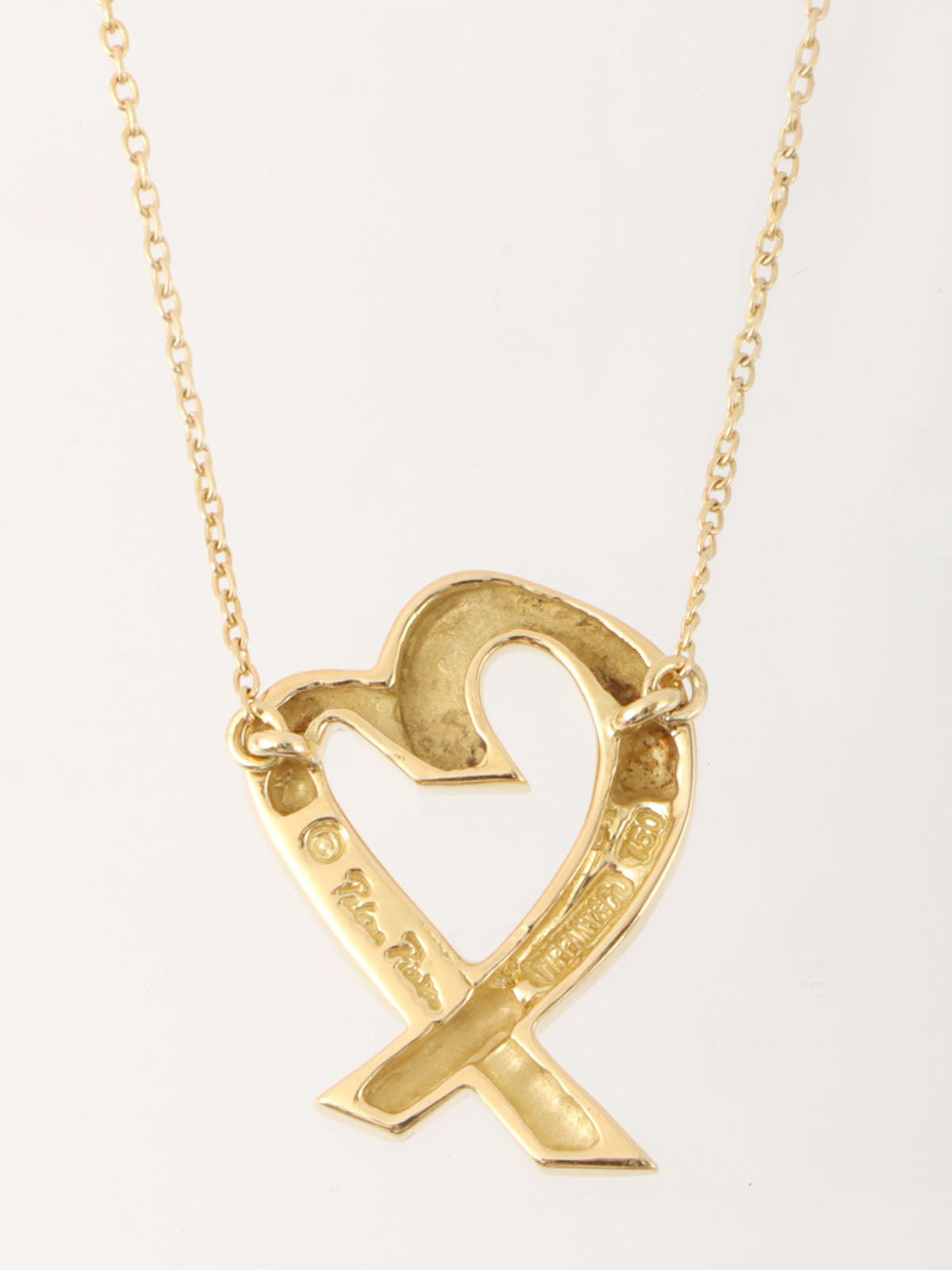 18K Gold Loving Heart Necklace