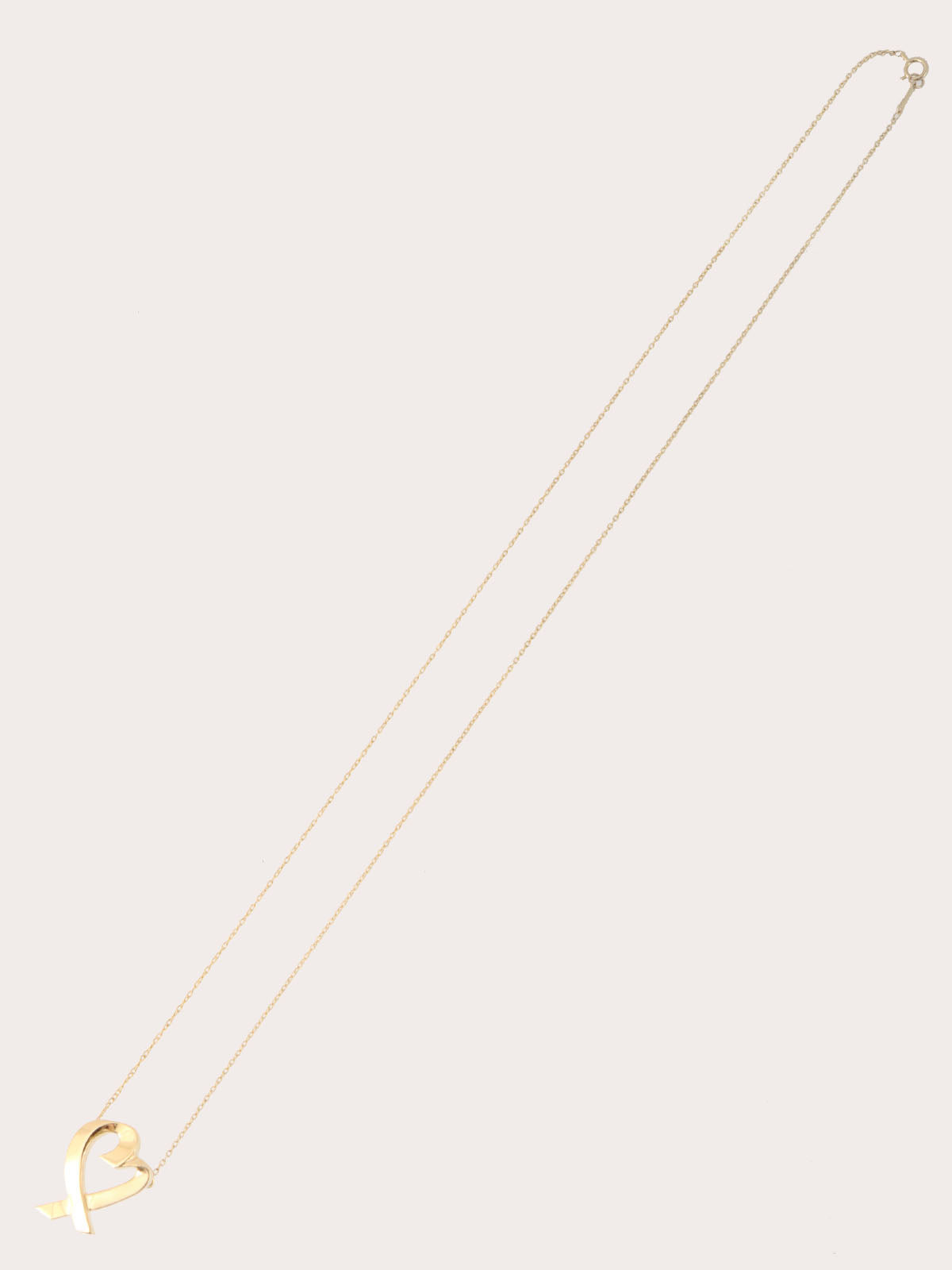 18K Gold Loving Heart Necklace