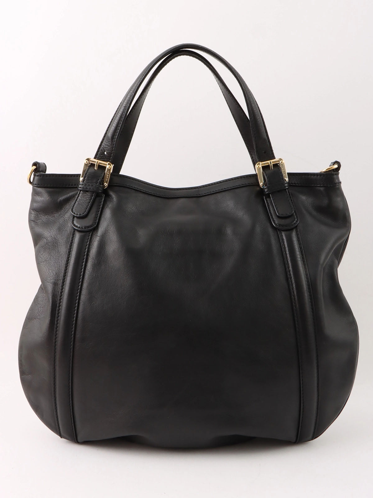 Interlocking 2-way bag, black
