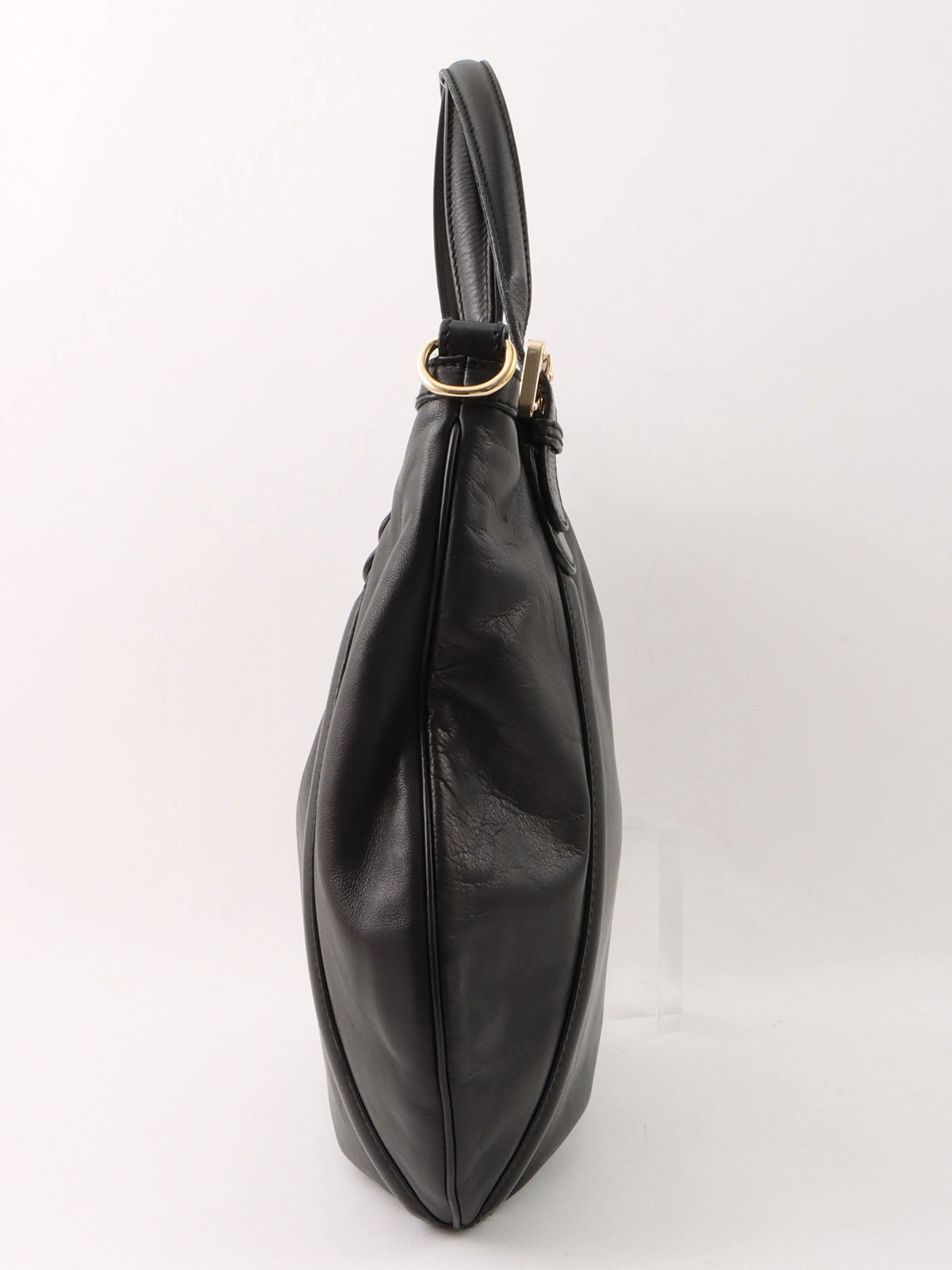 Interlocking 2-way bag, black