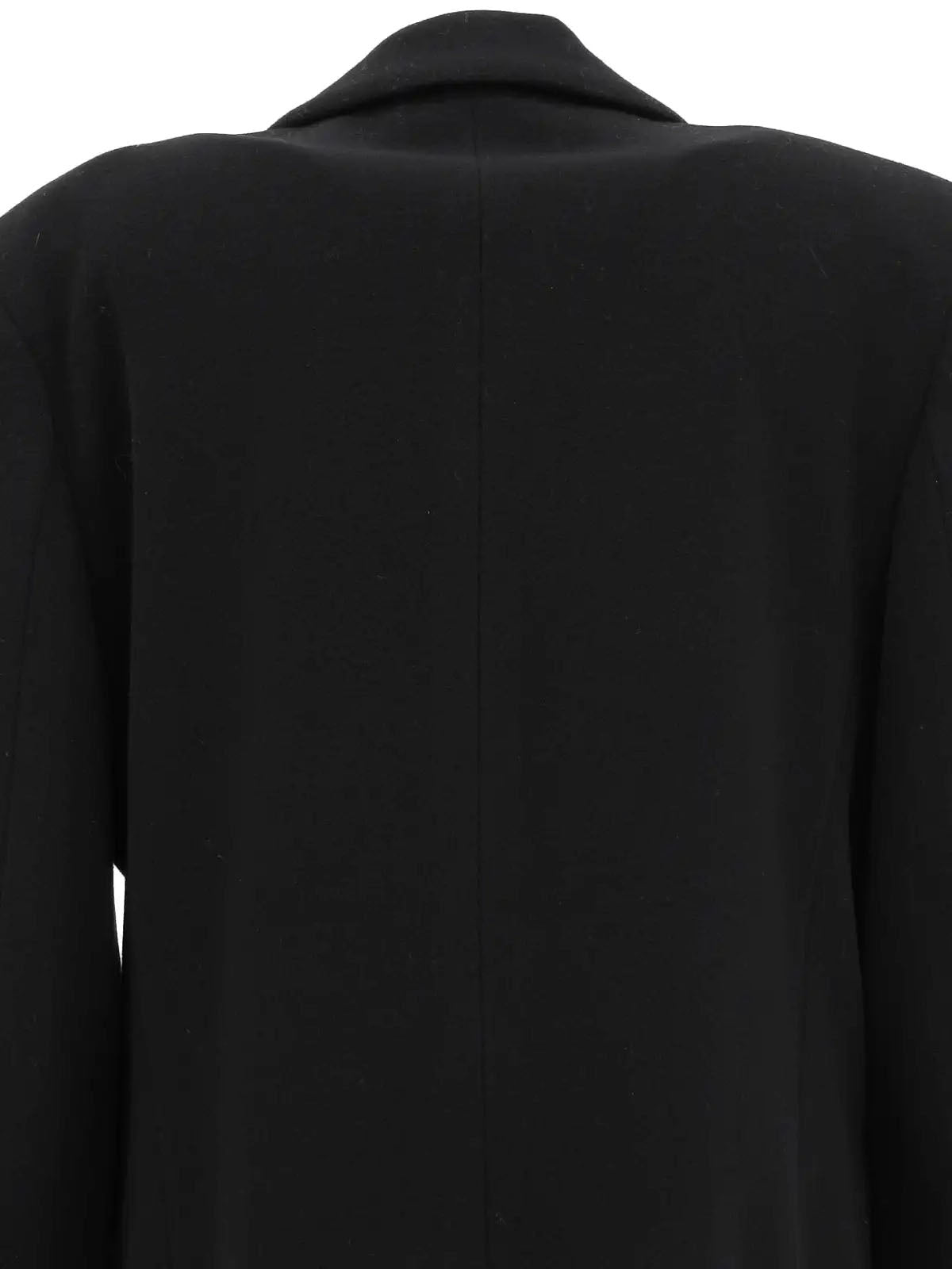 ウールエンブレムワッペンジャケット ブラック