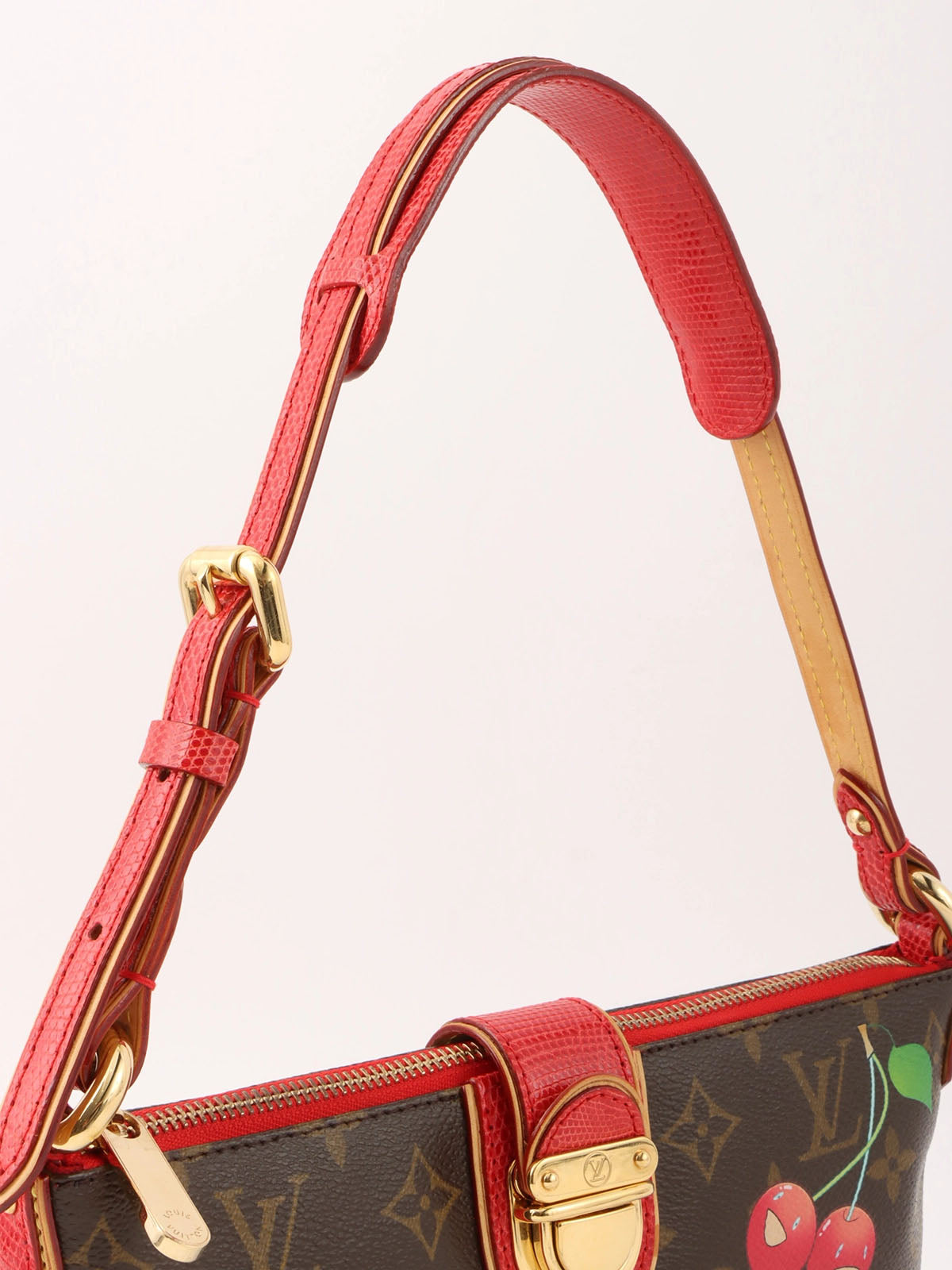 2005 Takashi Murakami Collaboration Monogram Cherry Mon Cherry Brown/Red