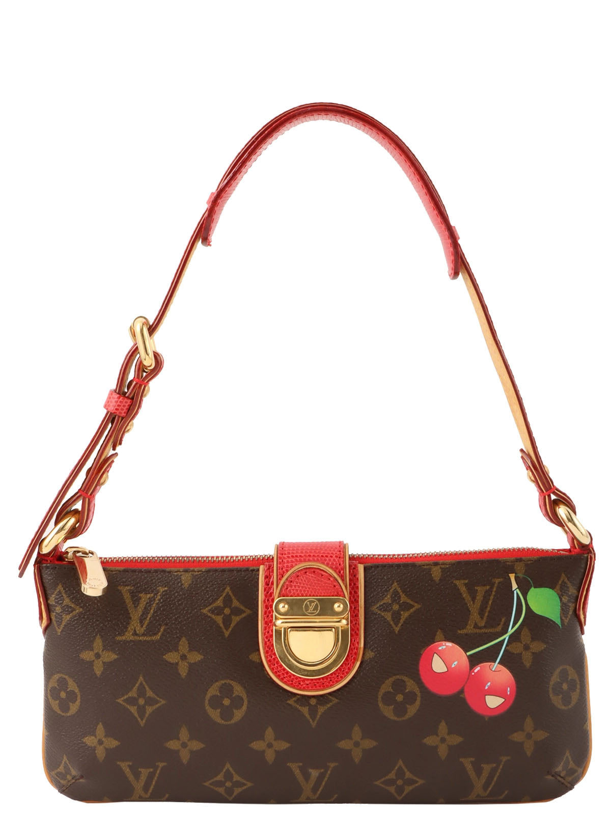 2005 Takashi Murakami Collaboration Monogram Cherry Mon Cherry Brown/Red