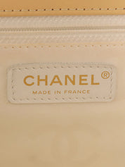 2004 Wild Stitch CC Turnlock Handbag, Cream