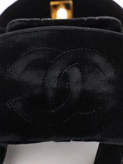 1995年頃製　ベルベットダブルCCターンロックバックパックミニ　ブラック