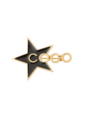 2001 COCO Star Brooch Black/Gold
