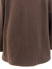 CC Mark Button Coat Brown/Multi