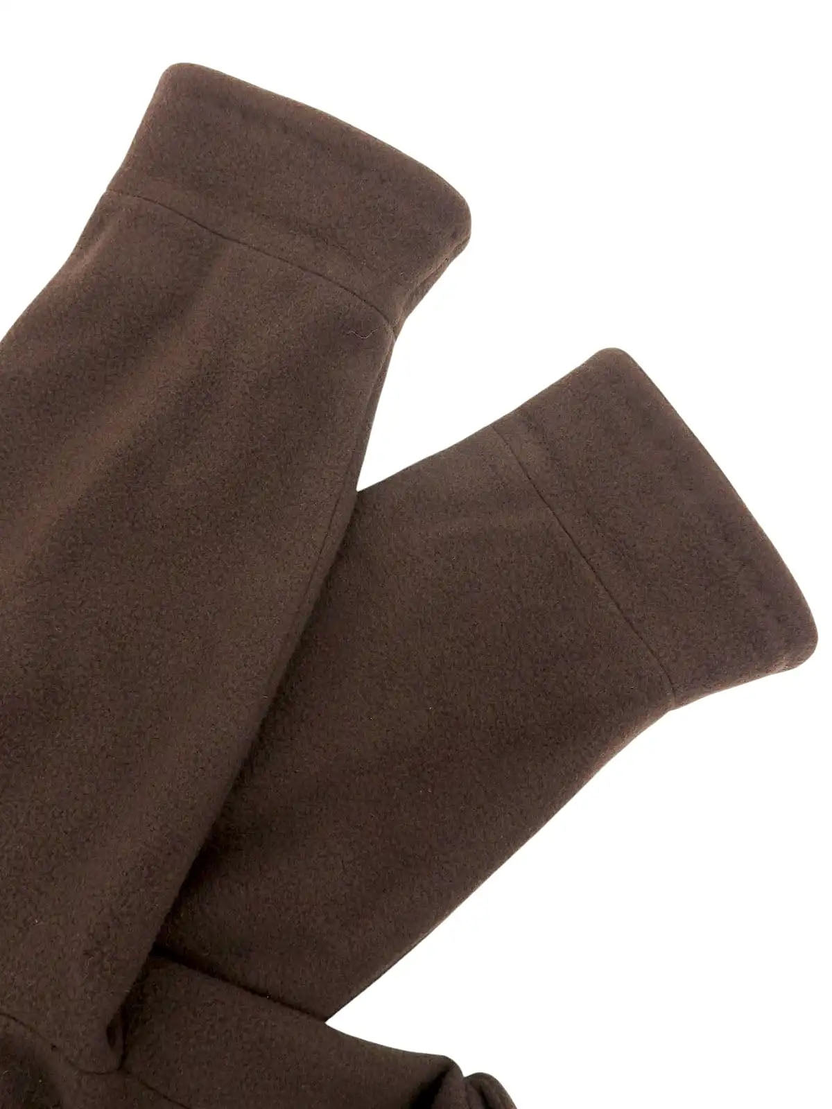 CCマークボタンコート　ブラウン/マルチ