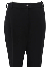 サイドロゴCCマークボタンパンツ　ブラック