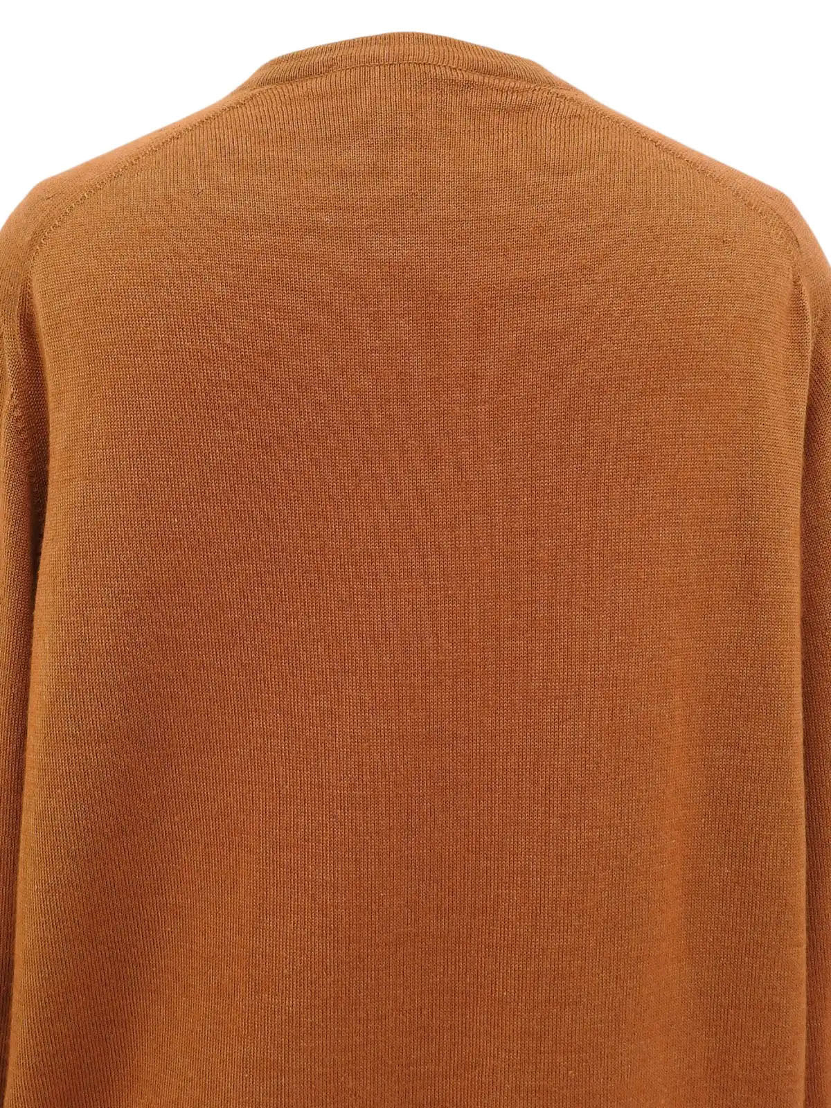 Cashmere and Silk Combination Animal Pattern Cardigan in Camel