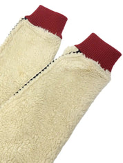 2008年製 スポーツラインCCマークジップボアブルゾン ベージュ/レッド