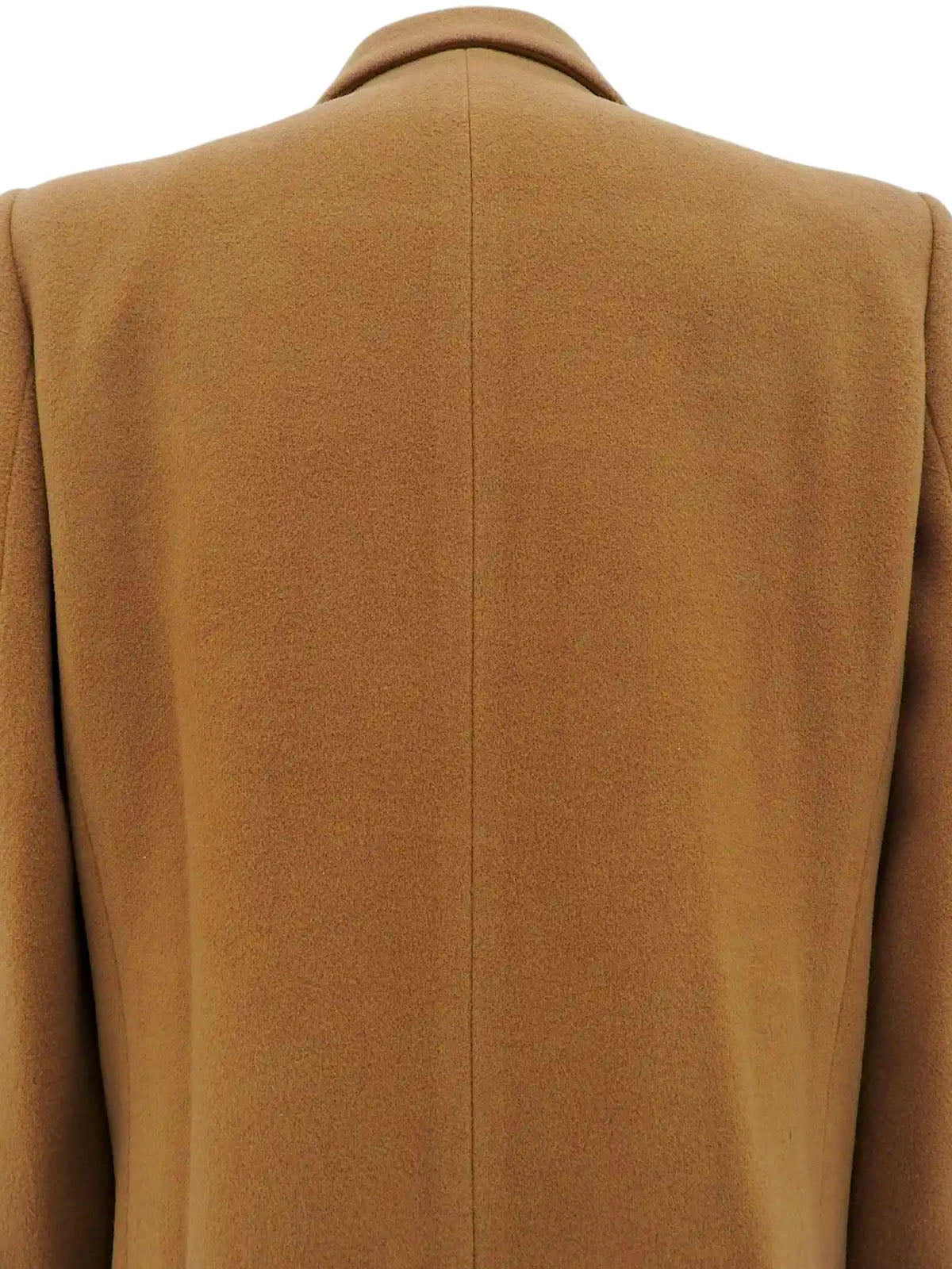 ウールダブルブレストジャケット　キャメル