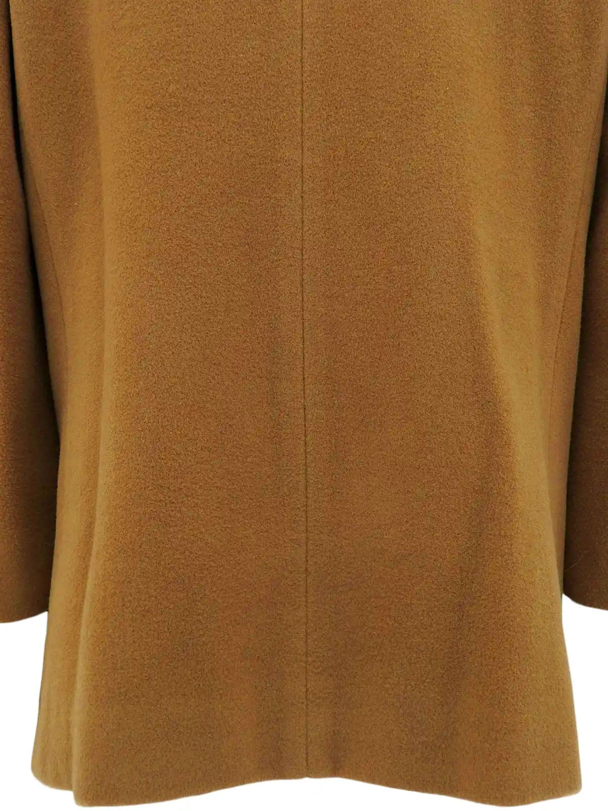 ウールダブルブレストジャケット　キャメル