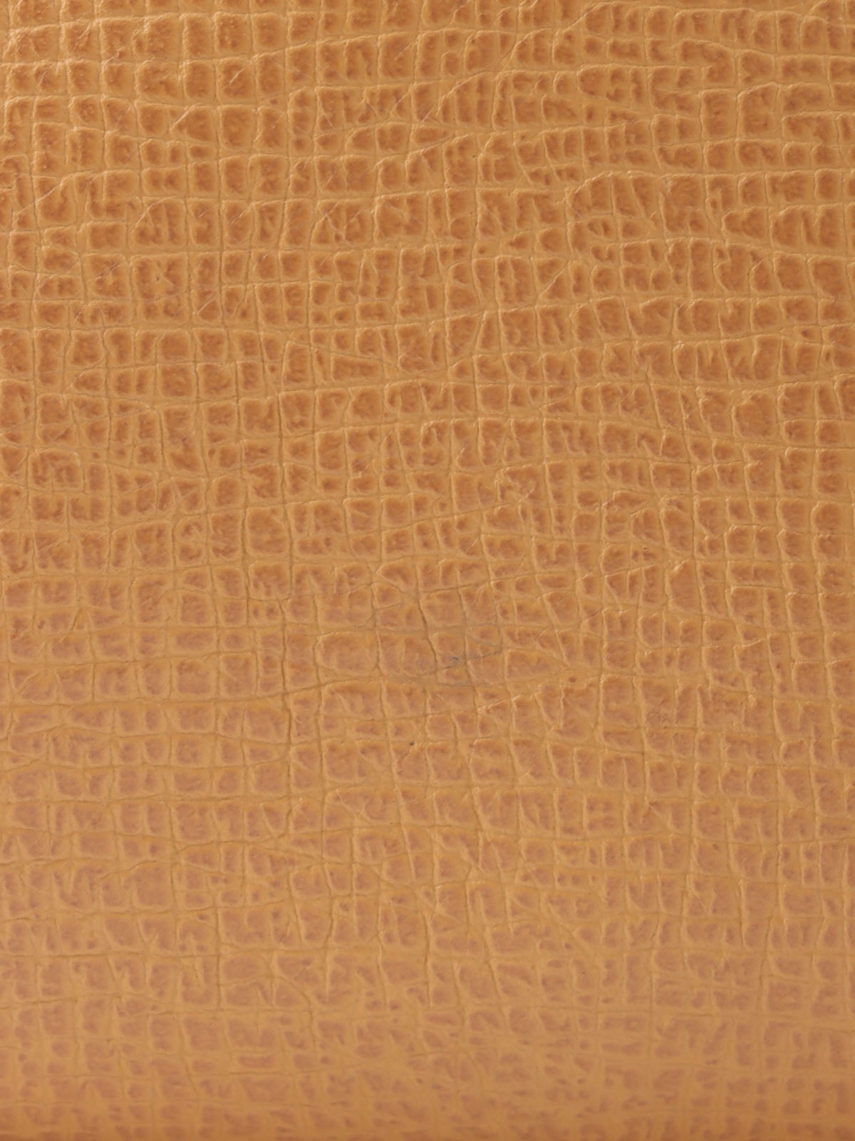 Logo embossed shoulder bag in beige