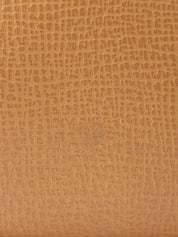 Logo embossed shoulder bag in beige