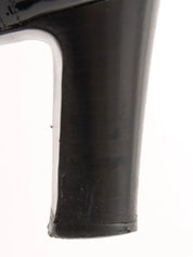 ステッチデザインパンプス ブラック