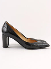 Stitch Design Pumps Black