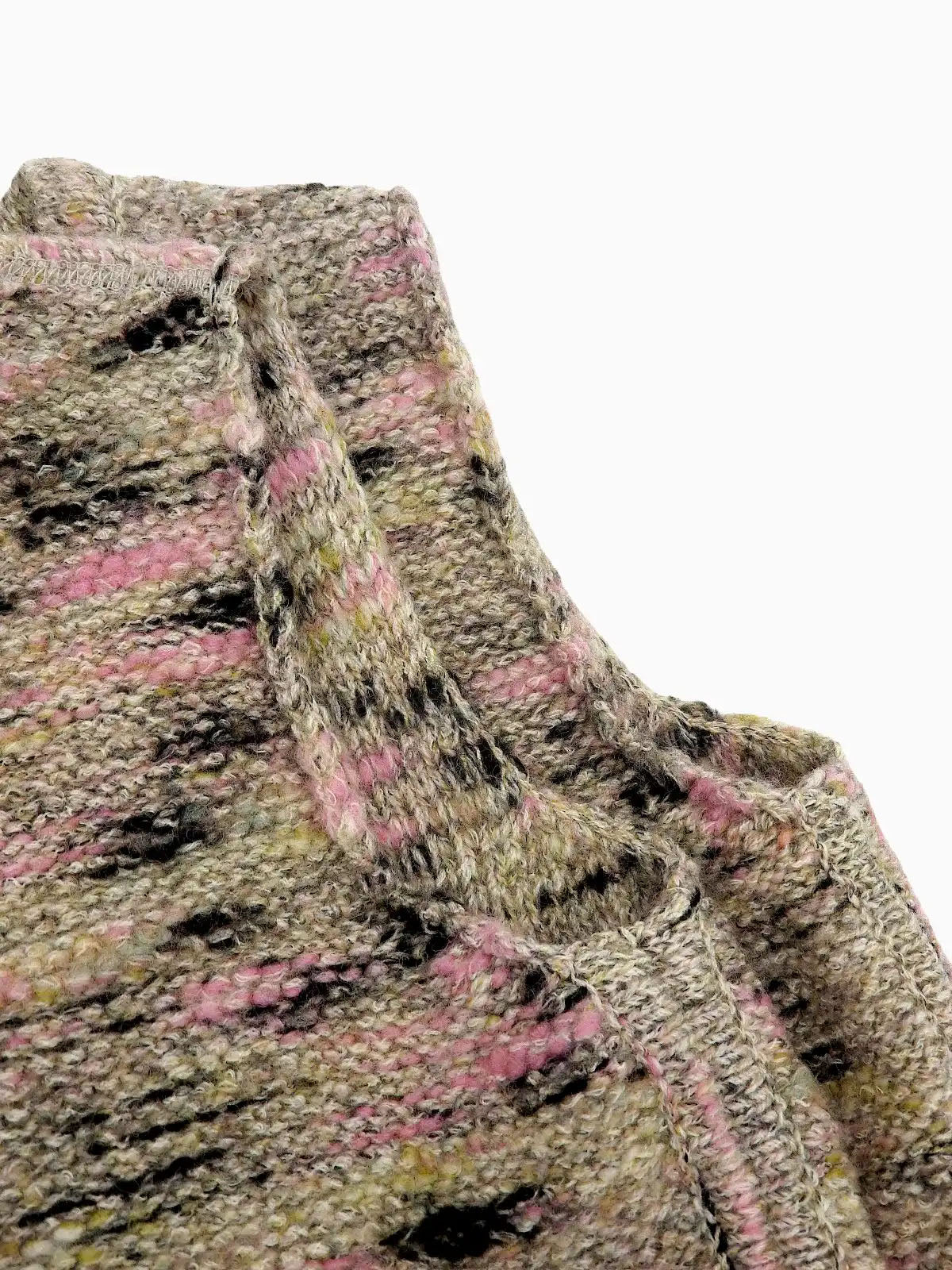 1999年製 ニットロゴプレートノースリーブセットアップ ベージュ/マルチ