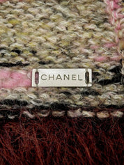 1999 Knit Logo Plate Sleeveless Set, Beige/Multi