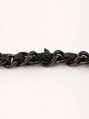 2014 Studded CC Turnlock Chain Bag Mini Black