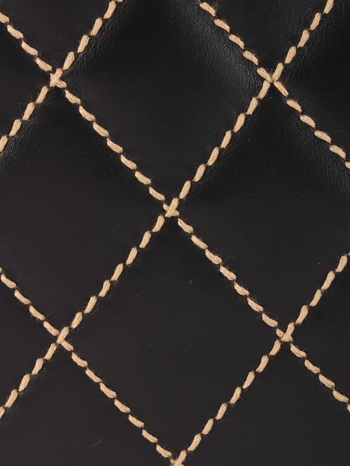 2001 Wild Stitch CC Plate Tote Bag, Black