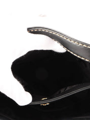 2001 Wild Stitch CC Plate Tote Bag, Black