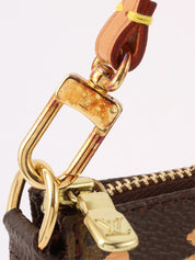 2001 Canvas Monogram Graffiti Pochette Accessoires Brown/Orange
