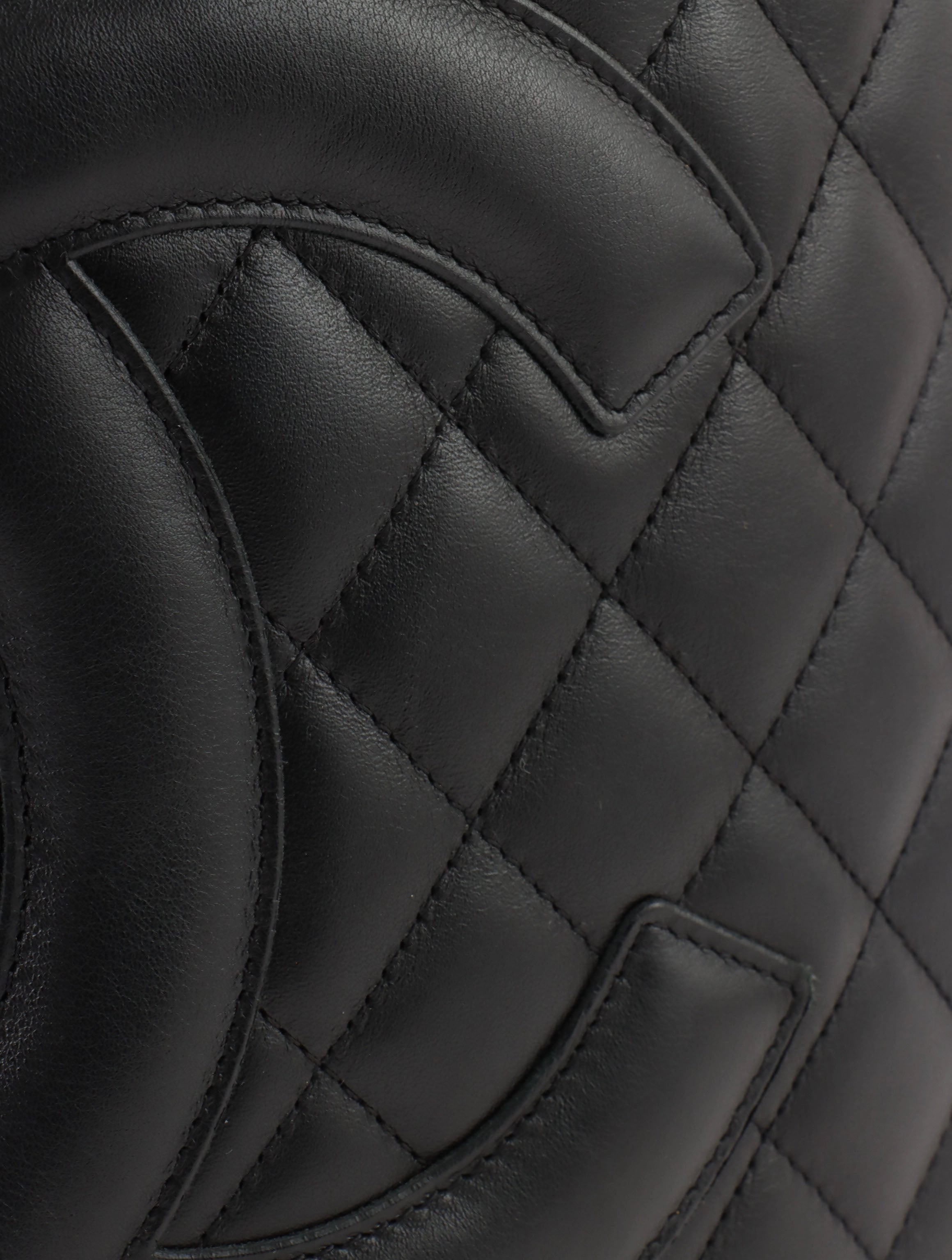 Cambon Tote Bag M Black (2005)