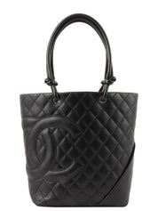 Cambon Tote Bag M Black (2005)