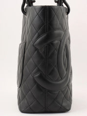 Cambon Tote Bag M Black (2005)