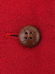 ウールダブルブレストジャケット　レッド