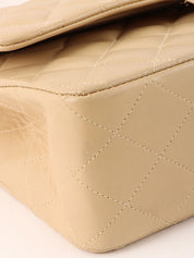 1995 Classic Flap Chain Bag 25cm Beige