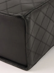 1995 Bicolor Stitch CC Turnlock 2-Way Vanity Set in Black