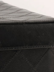 1995 Bicolor Stitch CC Turnlock 2-Way Vanity Set in Black