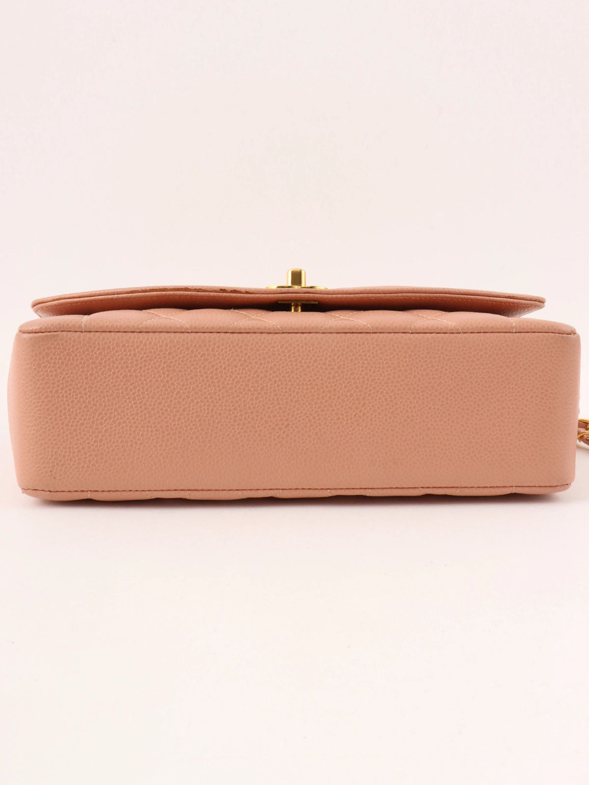 1995 Diana Flap Chain Bag, 25cm, Pink, Caviar Skin