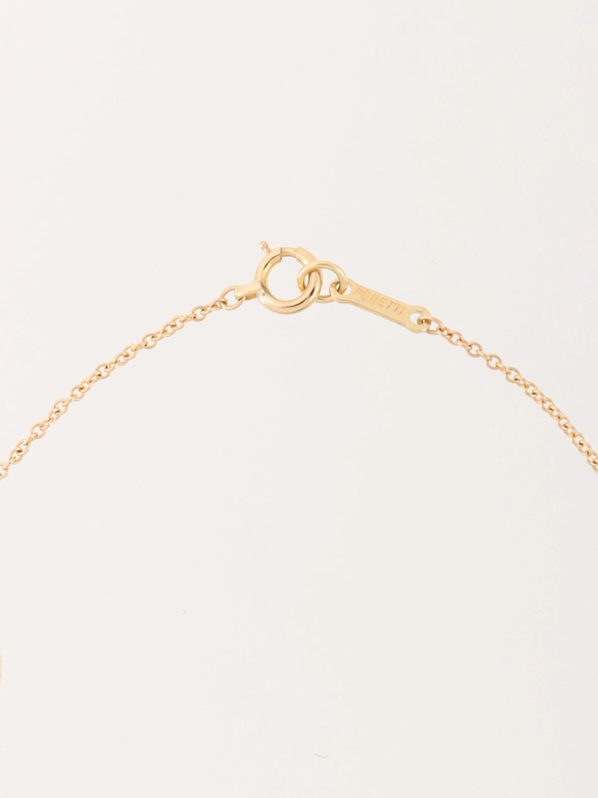 18Kビーンズブレスレット ゴールド