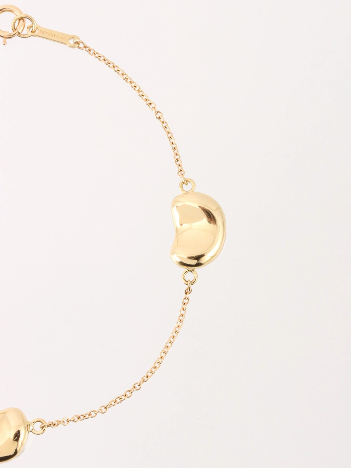 18Kビーンズブレスレット ゴールド