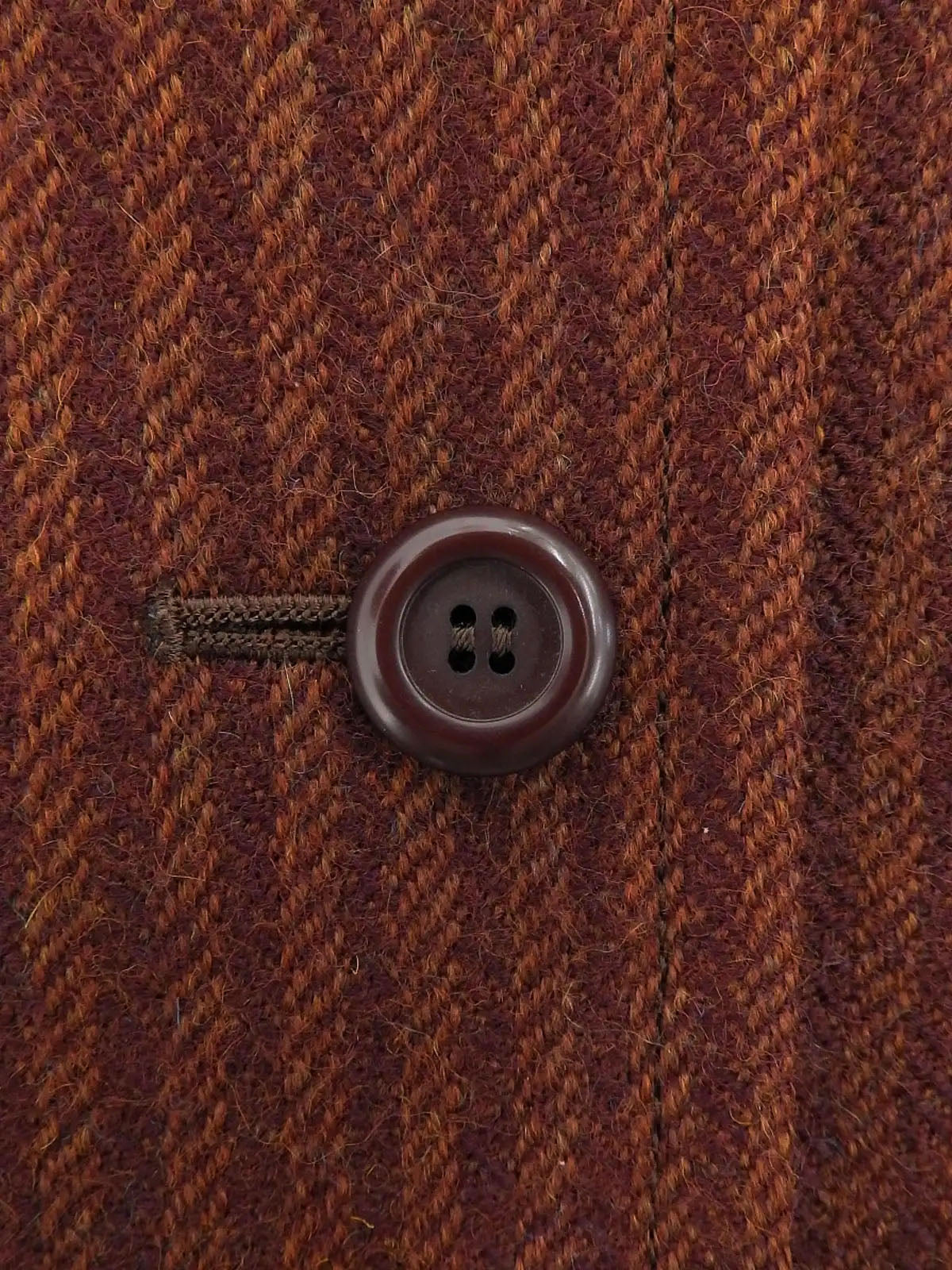 棕色羊毛条纹图案