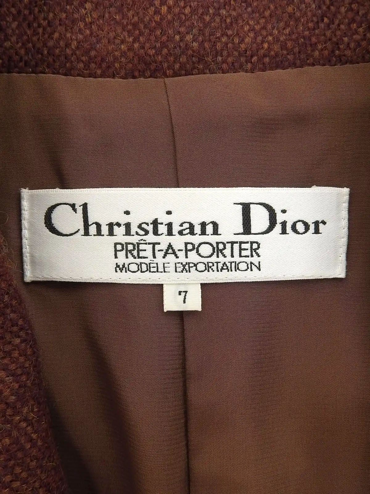 棕色羊毛条纹图案