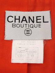 1995 CC Mark Button Jacket Red