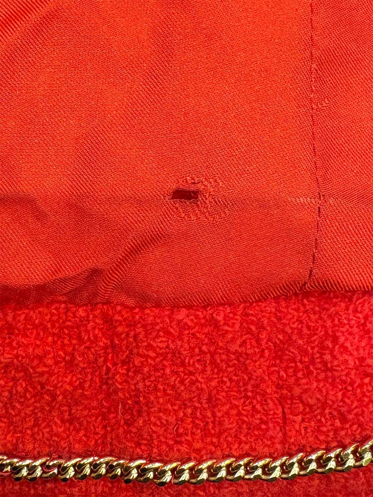 1995 CC Mark Button Jacket Red