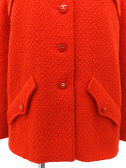 1995 CC Mark Button Jacket Red