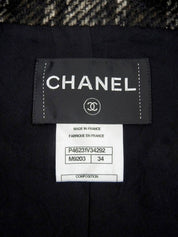 チェックパターンライオンボタンジャケット マルチ