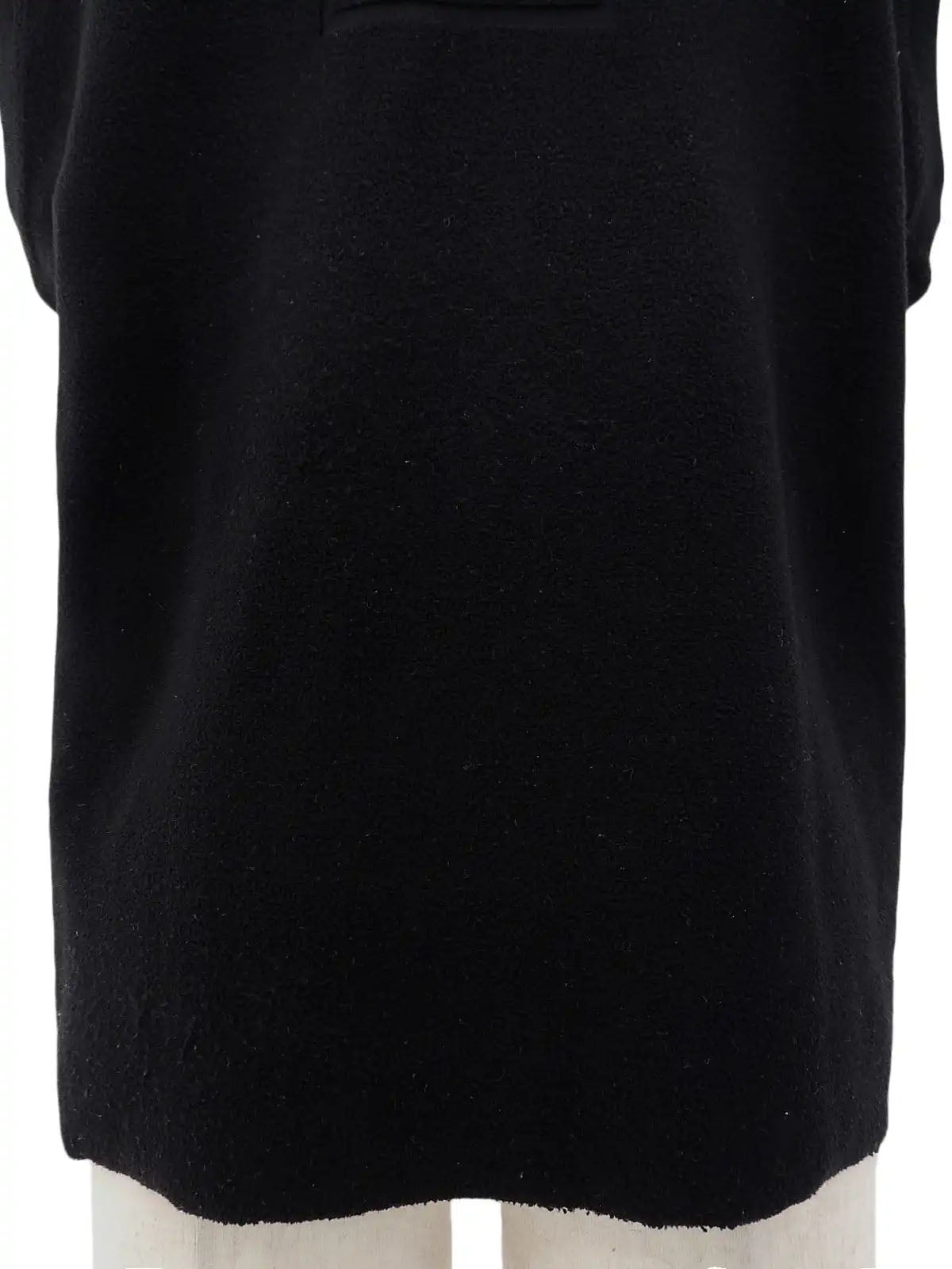 2003年製 CCマークボタンハイネックベスト ブラック